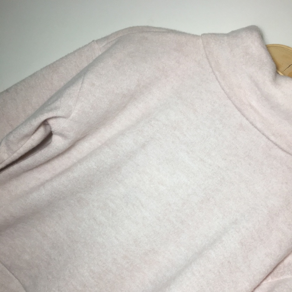 Pink turtleneck